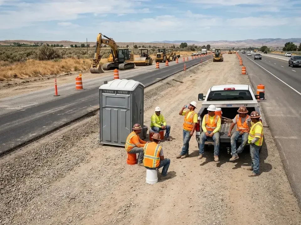 highway-road-construction-crew-007 — frequently asked questions, Porta Potty and Restroom Rentals in Millen, GA